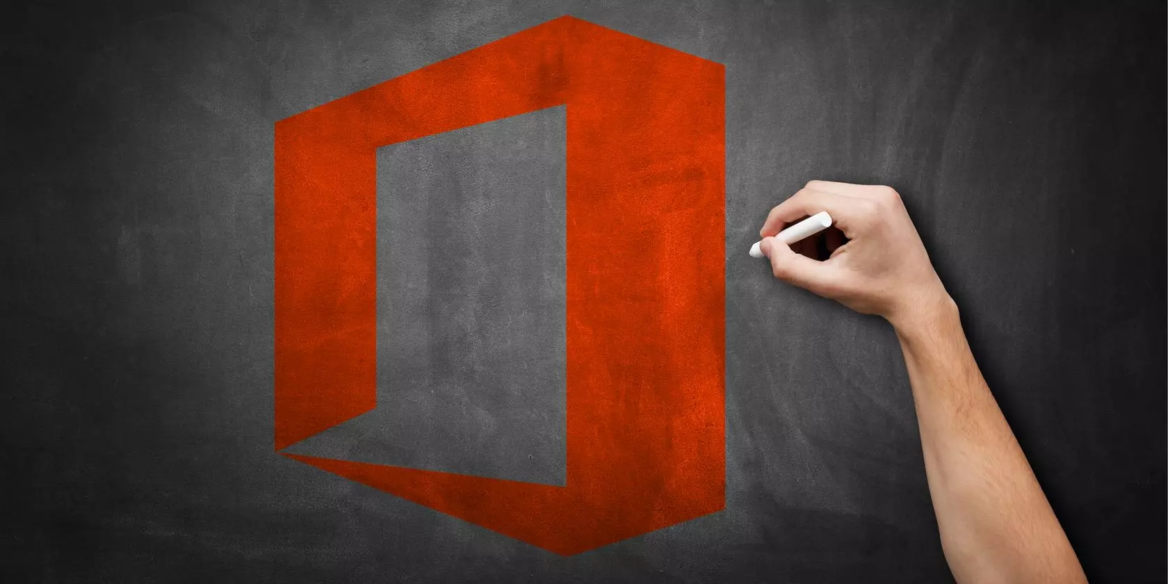На фото логотип Microsoft Office