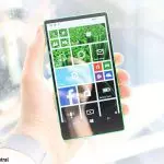 У Microsoft был смартфон Lumia с тонкими рамками вокруг дисплея