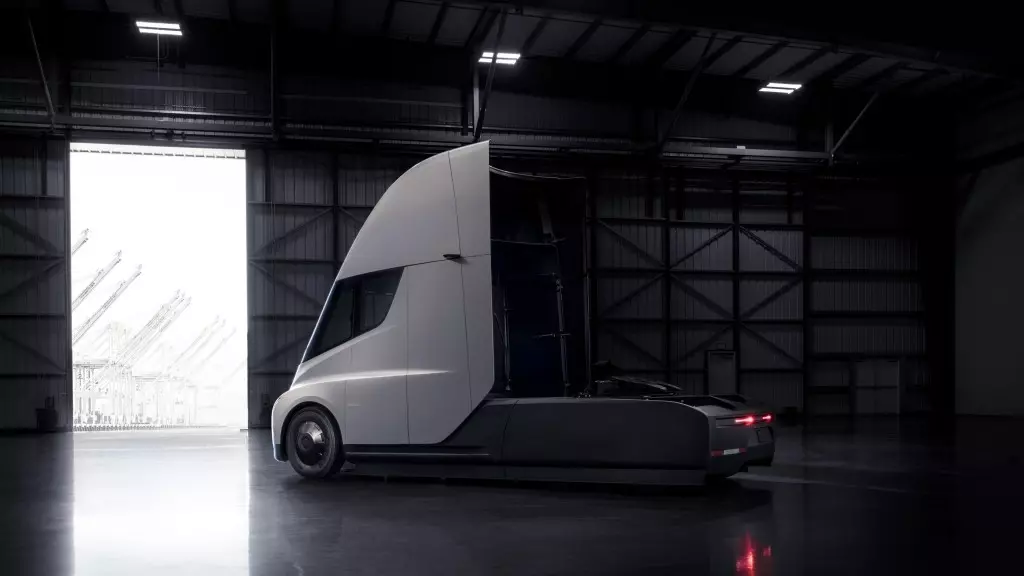 Илон Маск представил Tesla Semi – электрический грузовик с 800 км на одной зарядке
