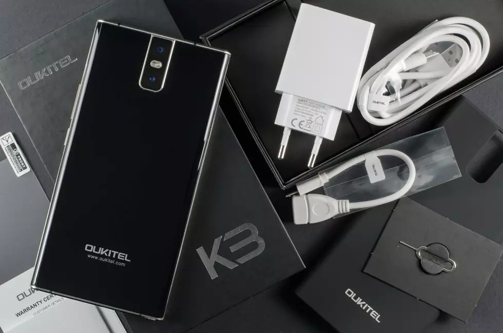 Oukitel K3: высокая производительность, огромная батерея, 4 камеры и интересеный дизайн