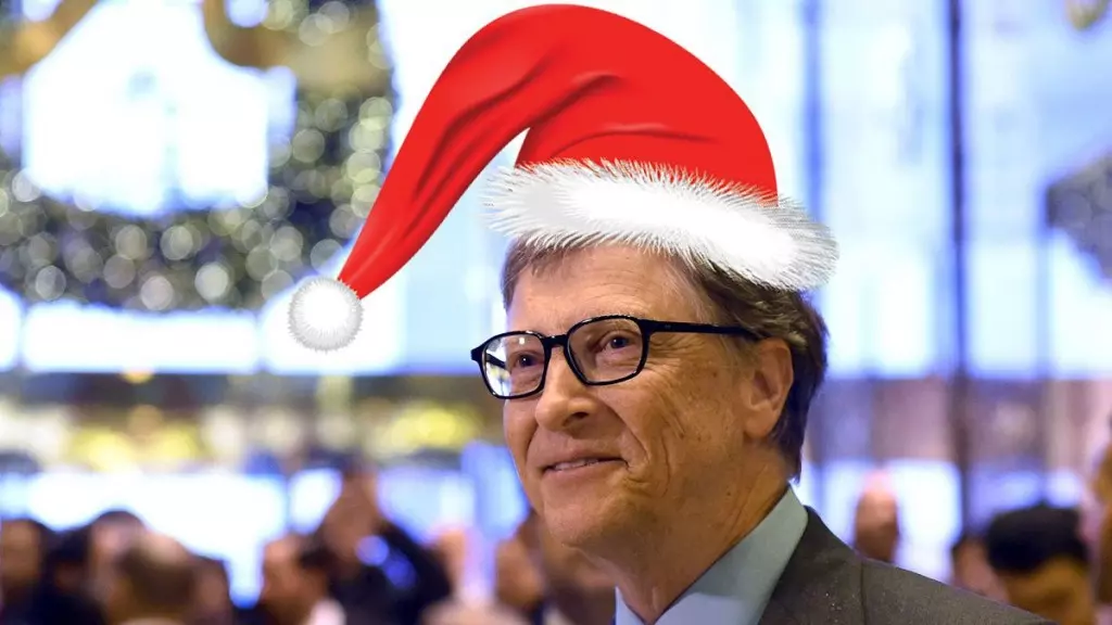 Билл Гейтс Секретный Санта