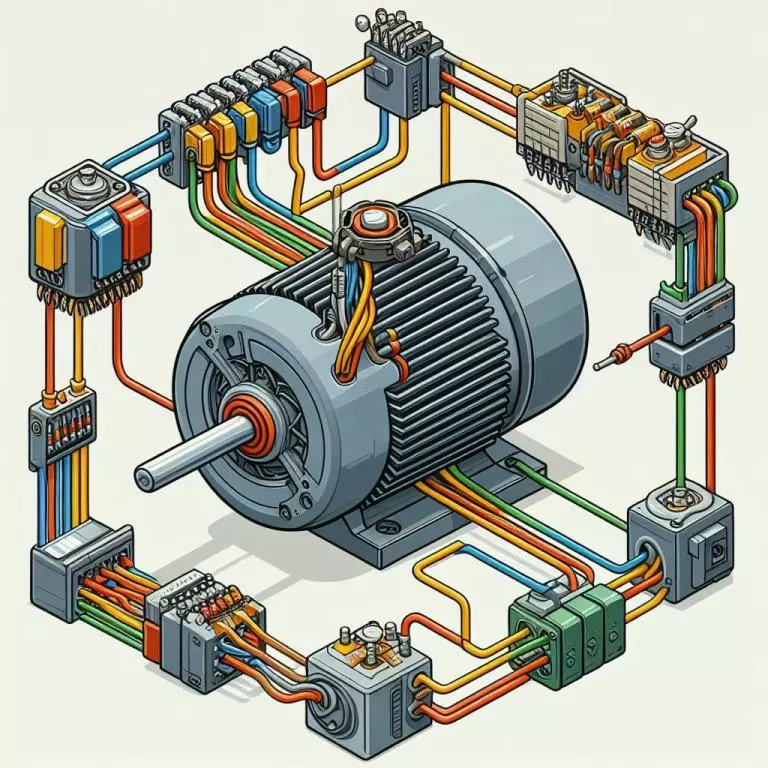 Как правильно подключить однофазный двигатель через конденсатор: Схема подключения двигателя через конденсатор