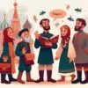 Русский язык диалог приветствие