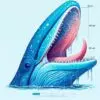 Размер языка у синего кита