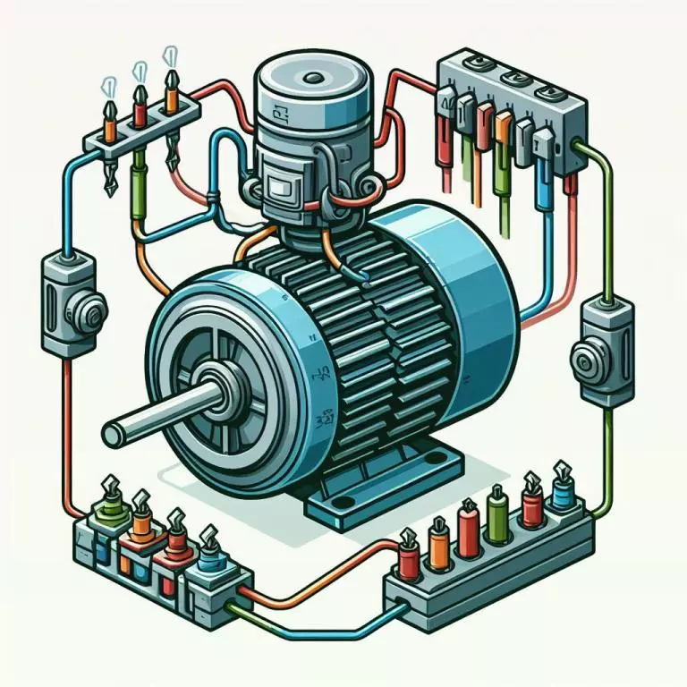 Как правильно подключить однофазный двигатель через конденсатор: Схема подключения однофазного двигателя через конденсатор