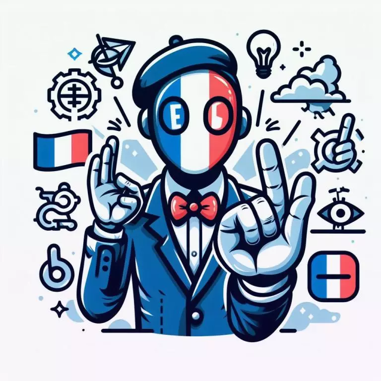 Язык жестов во франции