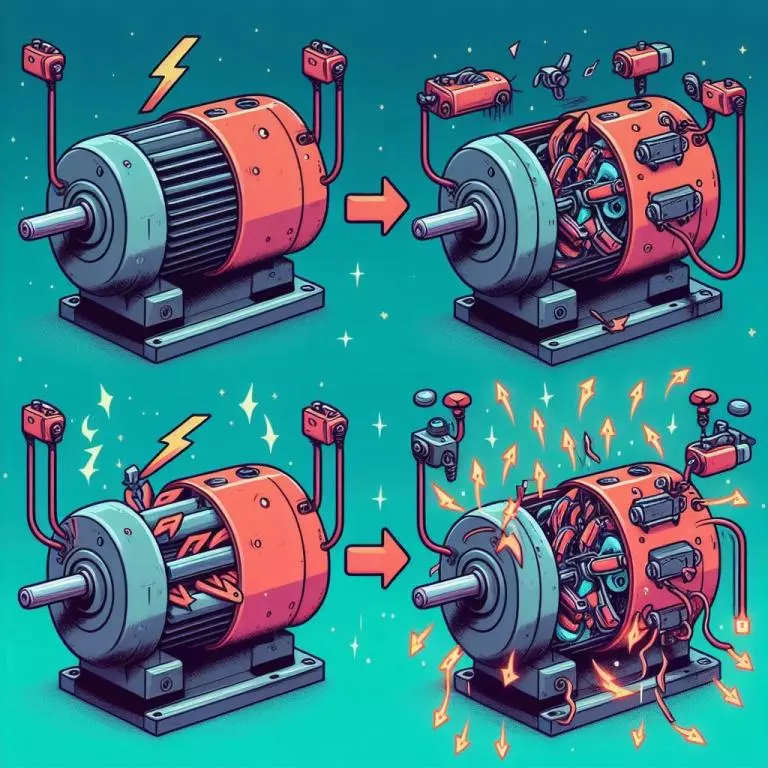 Как осуществляется реверсирование двигателей постоянного тока: Функция реверсирования