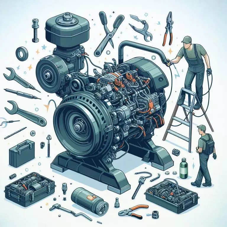 Как отделить генератор от двигателя в бензогенераторе: Основные виды неисправностей