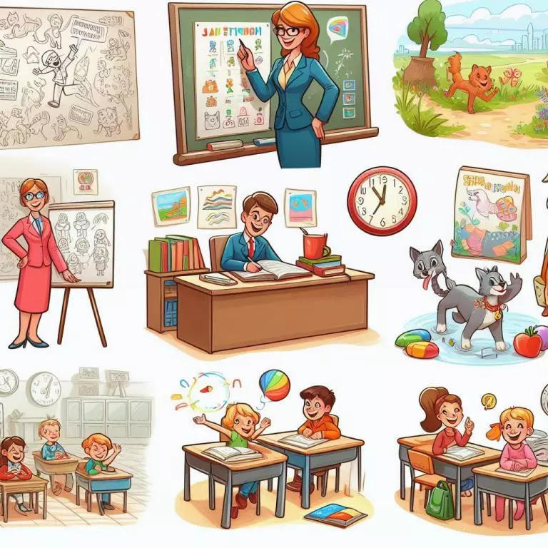 Рисунки для учителя русского языка: Использование рисунка на уроках русского языка