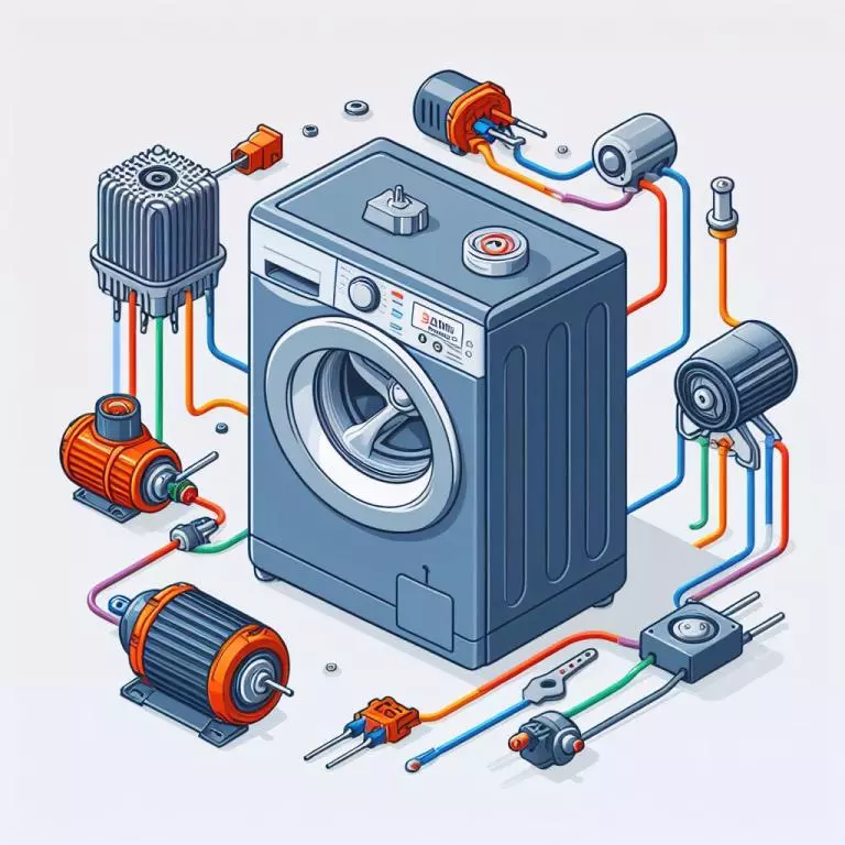 Как подключить двигатель от стиральной машинки самсунг: Схема подключения мотора от стиральной машины