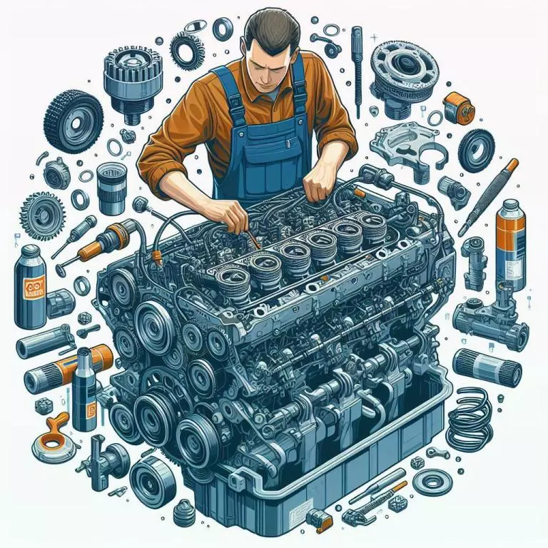 Как установить на ваз 2107 16 клапанный двигатель