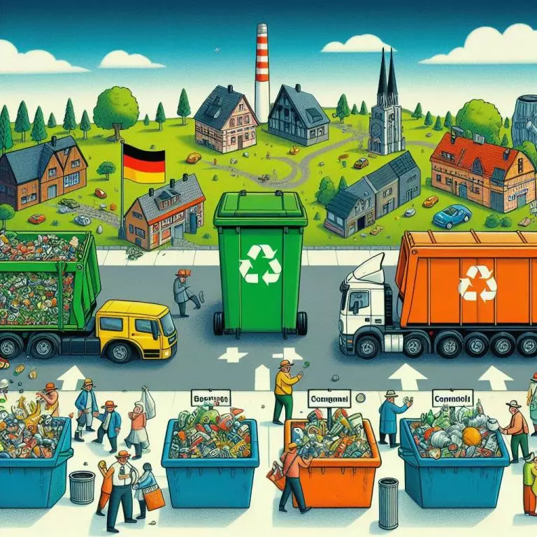 Сортировка мусора на немецком языке: Кто и как сортирует мусор в Германии