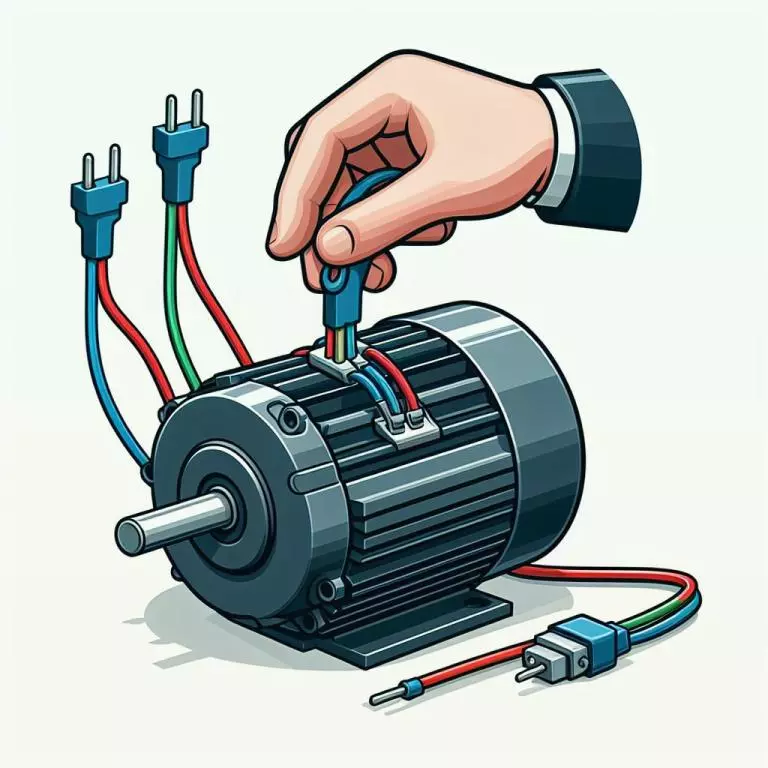 Как правильно подключить двигатель с тремя проводами: Подключение электродвигателя