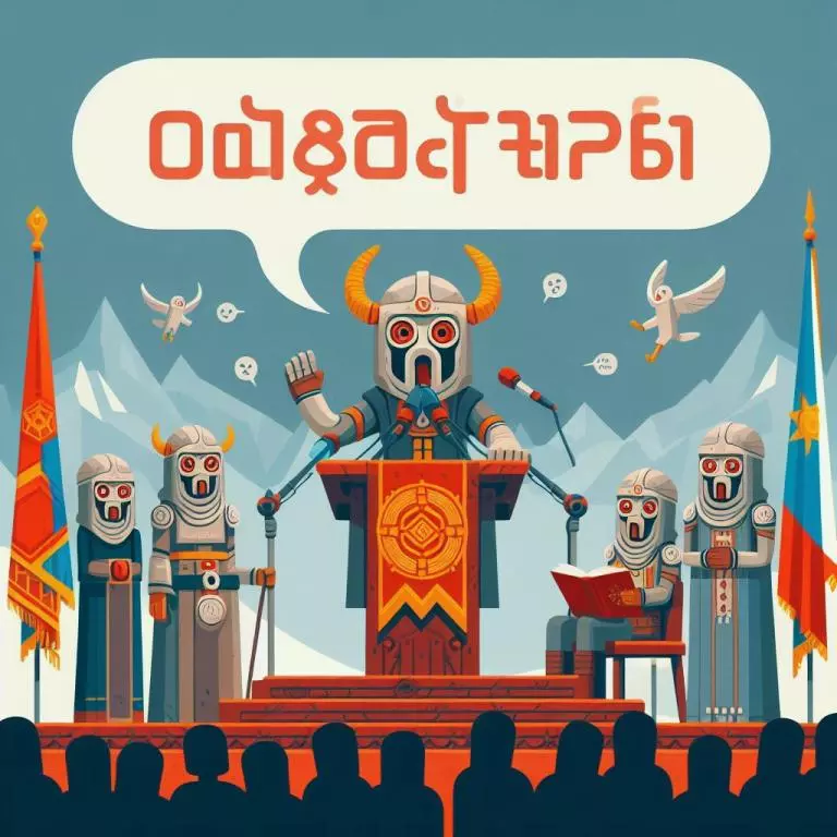 Речь на мордовском языке: Мокшанский или эрзянский