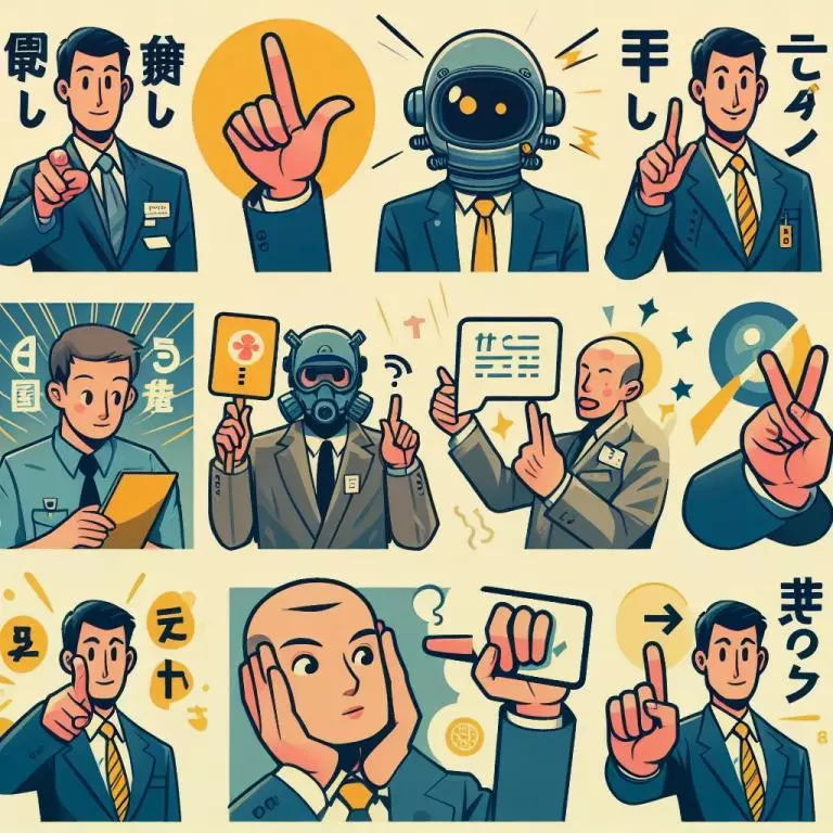 Язык жестов японский с переводом: Язык жестов у японцев