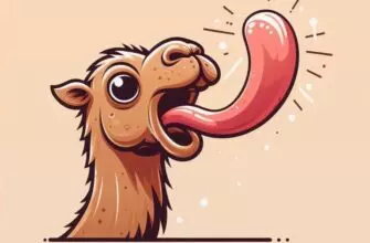 Язык верблюда надувается почему
