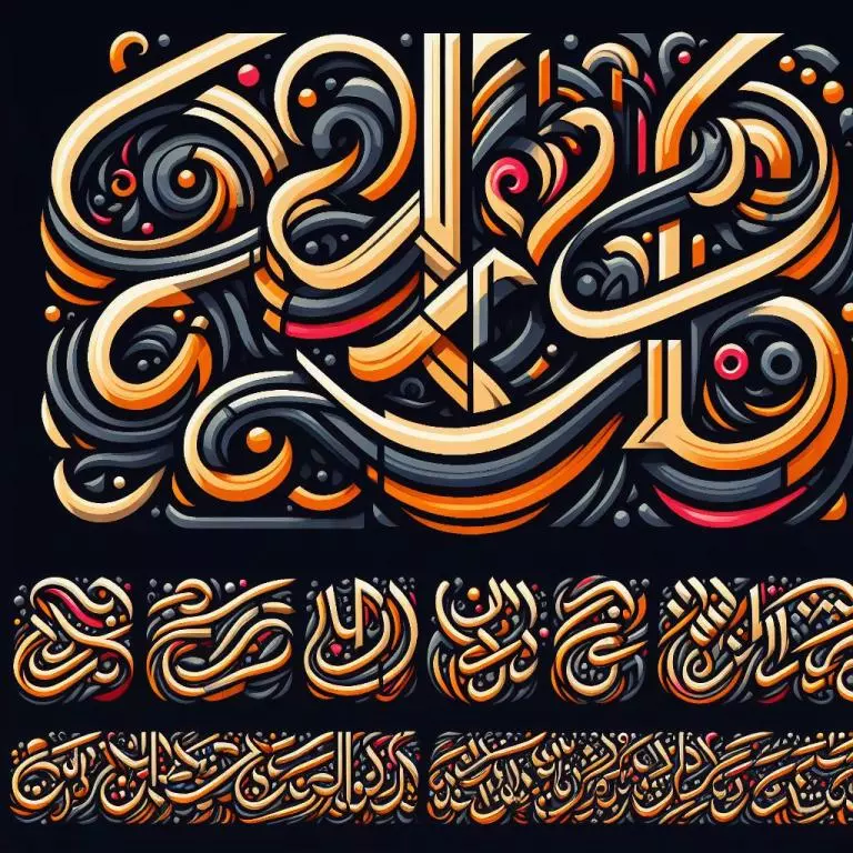 Шрифты для арабского языка: Направление текста