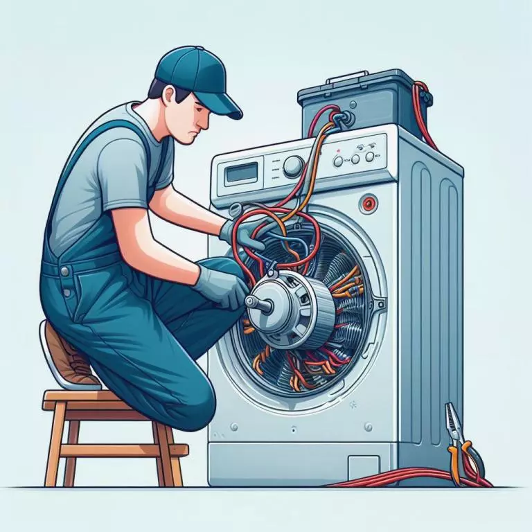 Как проверить двигатель от стиральной машинки 4 провода: Как работает двигатель стиральной машины: разновидности