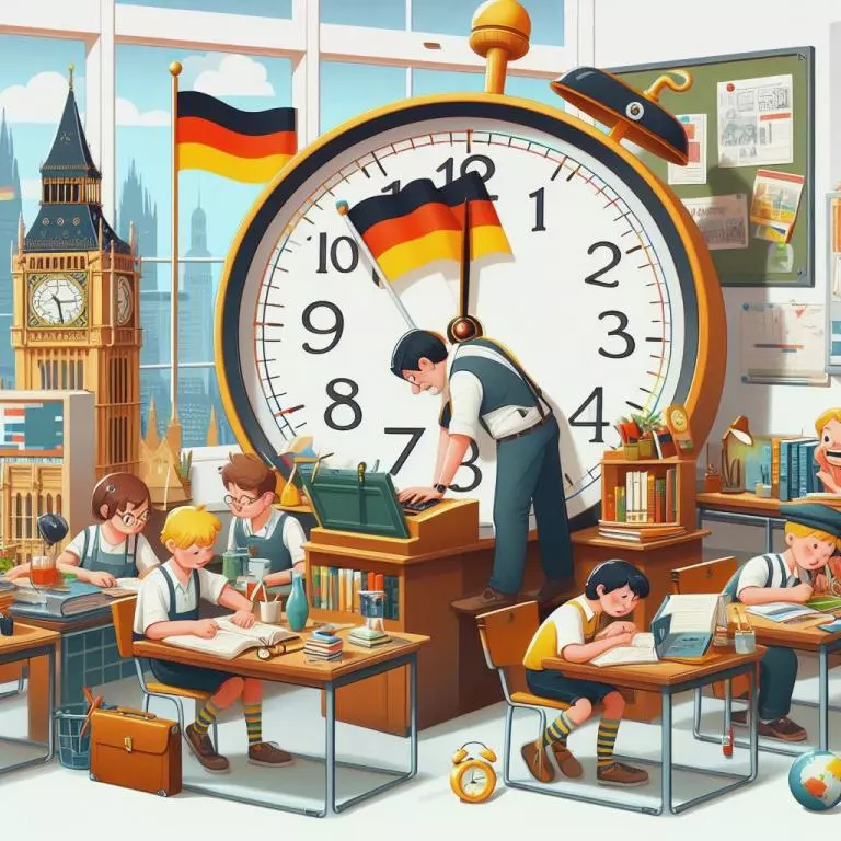 Учим часы на немецком языке: Урок 35. Учимся называть время на немецком языке
