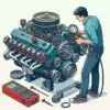 Как проверить массу на двигатель приоры
